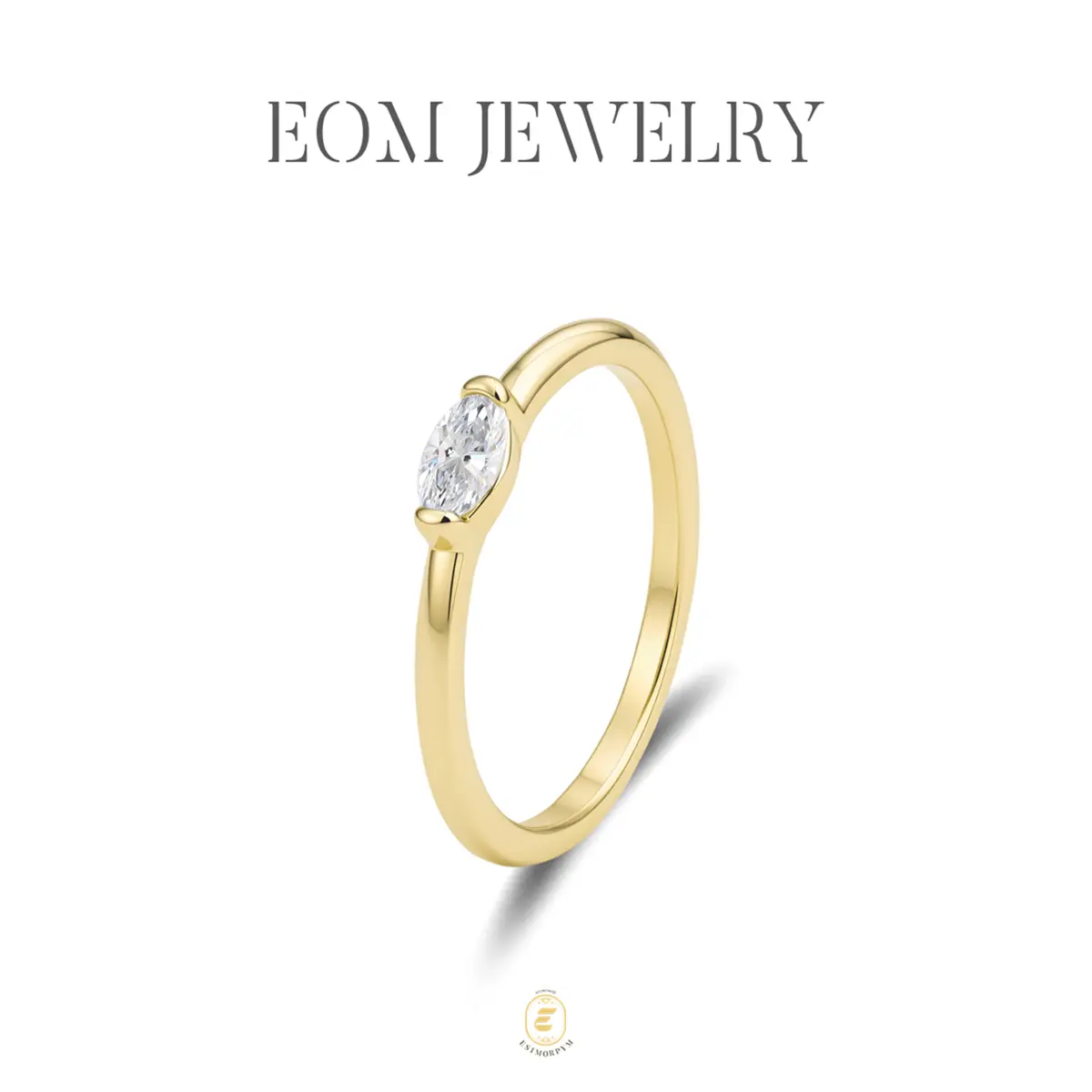 Moissanite Star Wish Eternal Ring Silver-Plated Oval Cut Jewelry Wedding Engagement Anniversary Valentine's Day Birthday Gift Daily Wear