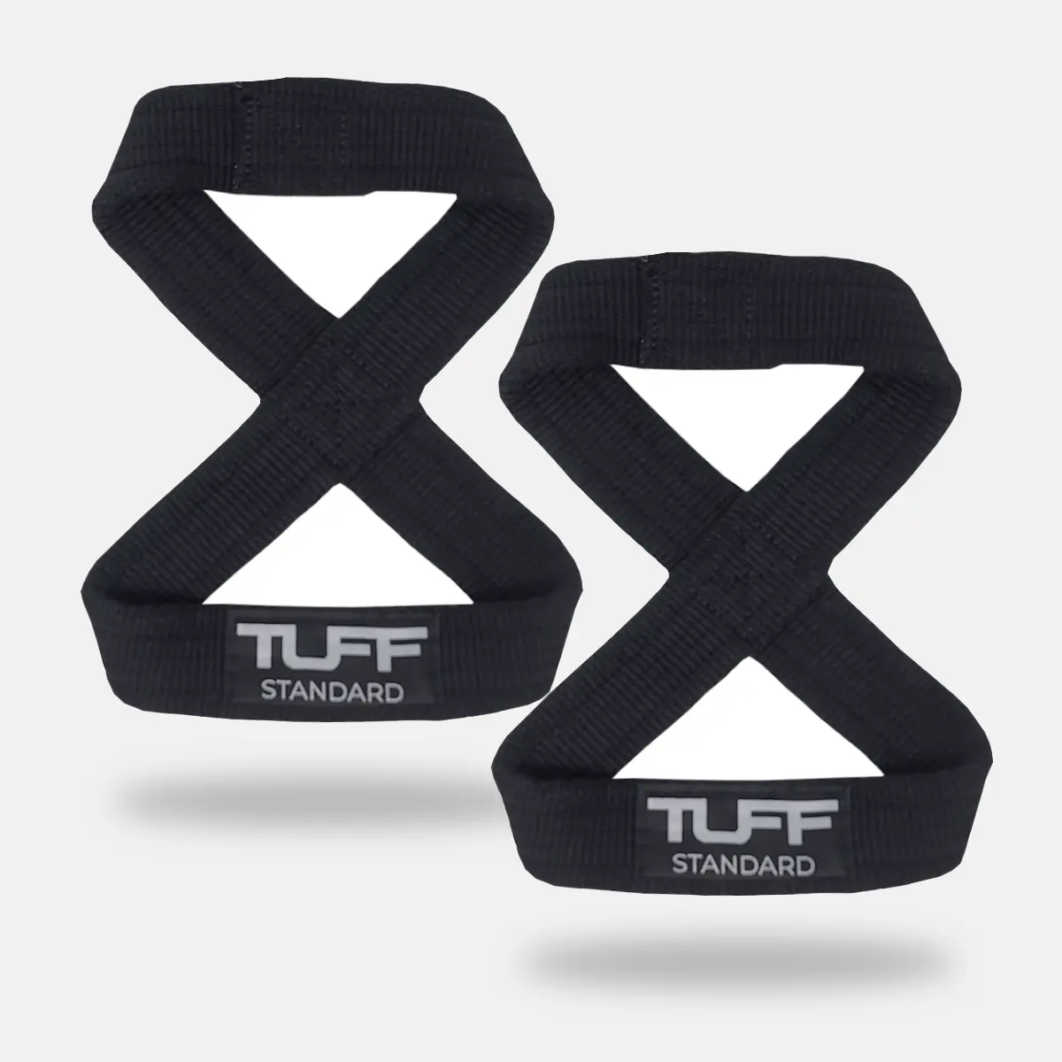 TUFF Figure 8 Lifting Straps | Heavy Duty Weightlifting Straps