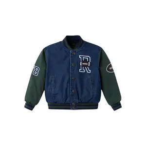 Jr Varsity Jacket GS "Blue" 9JFUNO3Y Jr Varsity Jacket GS "Blue" 9JFUNO3Y