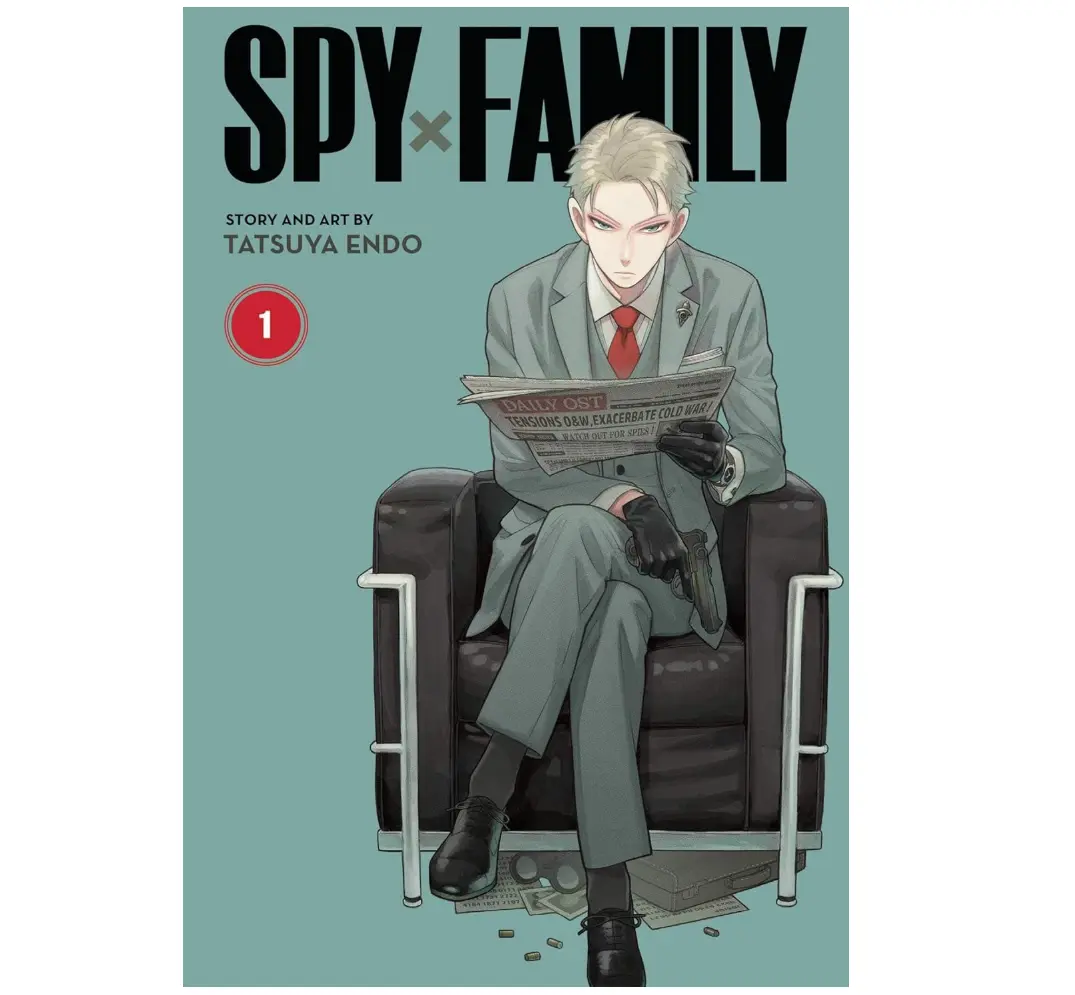 Spy x Family Vol. 1 Regular Edition English Soft Cover Paperback - Assassin Wife, Telepath Child Themed Manga Book for Comics Enthusiasts