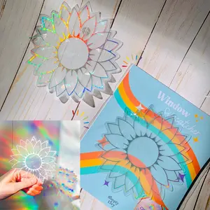 Sunflower Suncatcher Window Cling