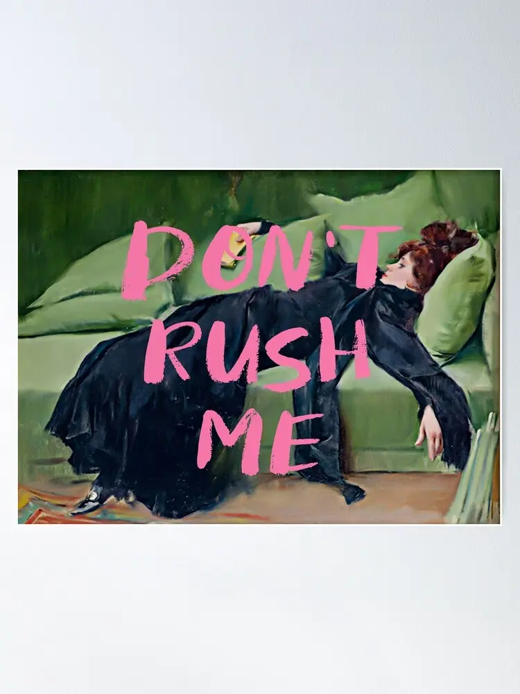 Don't Me Altered Rush Poster Print For House Decoration