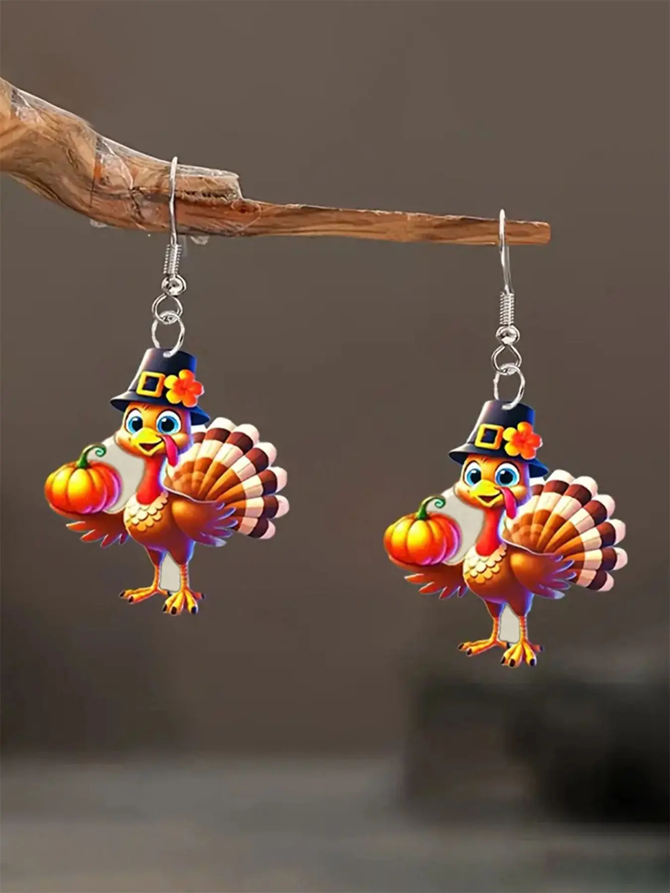 1 Pair Cute Drop Earrings For Women Ear Hook Design For Halloween Party Witchy Jewelry Halloween's Day Gift Trendy Jewellery Accessories