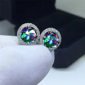 Minimalism Designed Birthstone Earrings Fashionable Classic Earringshook earrings Statement earrings clip Hoop earrings Valentine's Day Gift Girl Daily Casual Accessories Women's Men jewelry