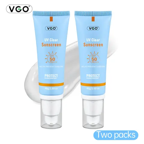 VGO Sunscreen SPF 50/PA+++ 48g UV protection lightweight moisture -A2
