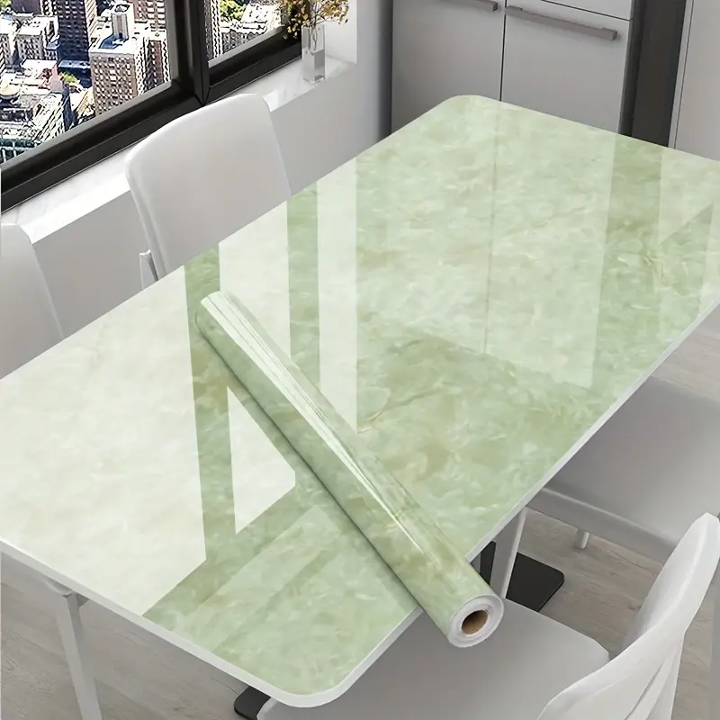 1-Piece Peel-and-Stick Frosted Quartz Wallpaper (23.62*393.70 in), Self-Adhesive Detachable Touch Paper for Kitchen Cabinets, Washable Moisture-Proof Anti-Slip Home Improvement Decor, Peel And Stick Wallpaper