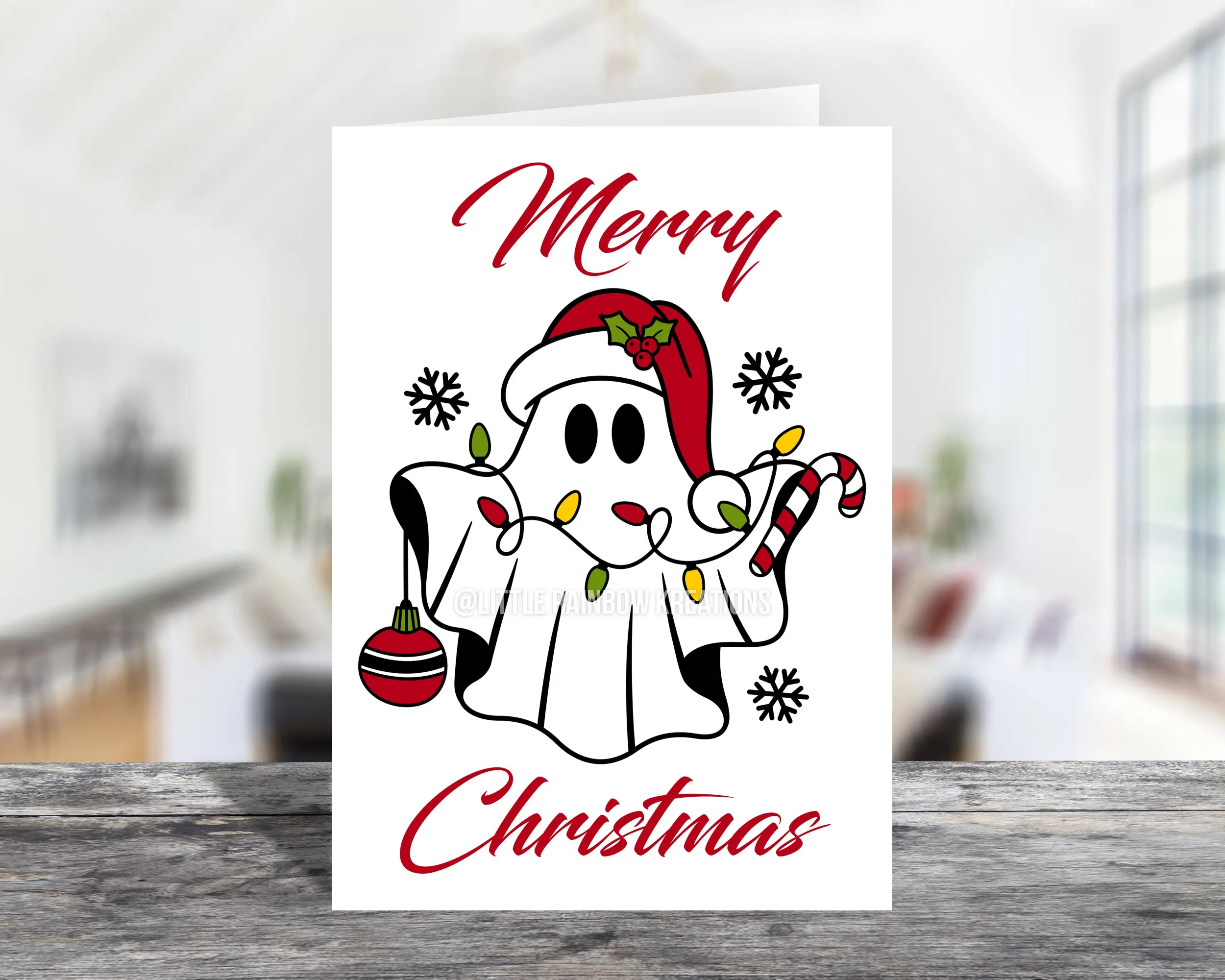 Ghost | Christmas Card