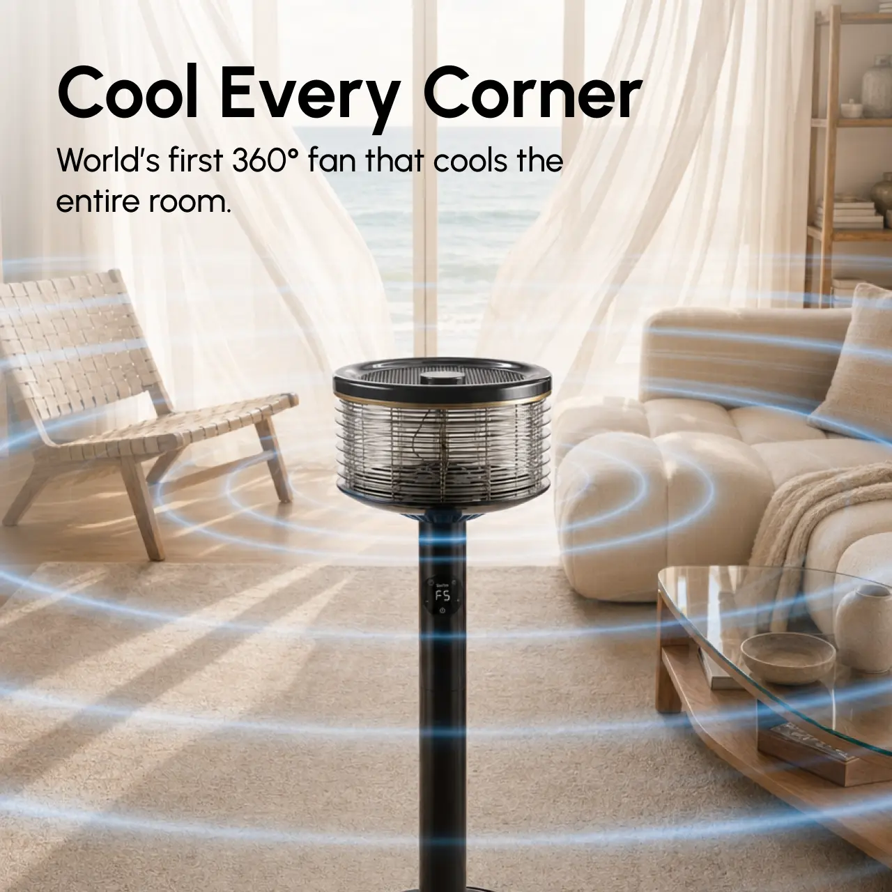 Spin360 Fan - 360 Natural Breeze