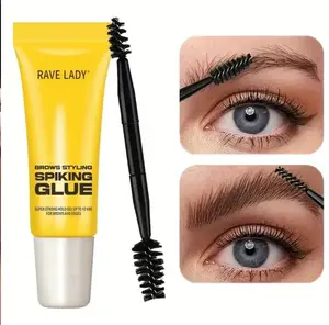 Professional eyebrow shaping for women, strong hold, waterproof and sweat-resistant, long-lasting clear formula, suitable for all skin types