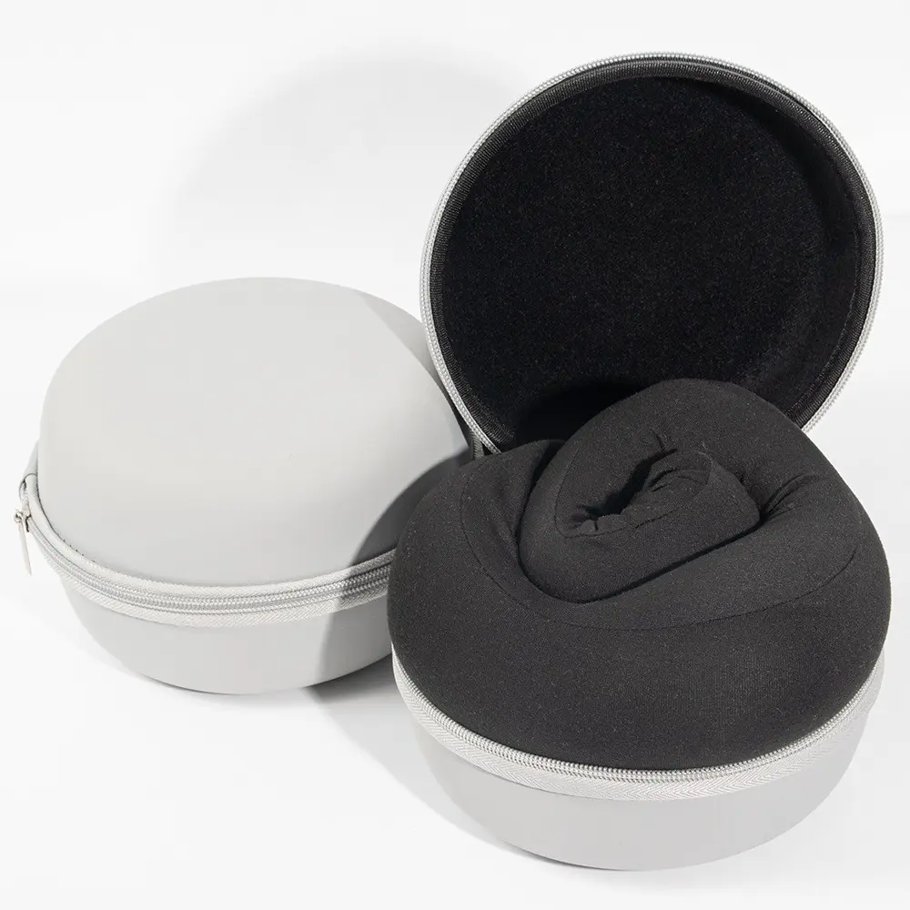 Compact Neck Pillow Storage Box, Lightweight Travel Case, Protects Pillows From Dirt and Damage, Perfect for Travel Business Trips Home Storage