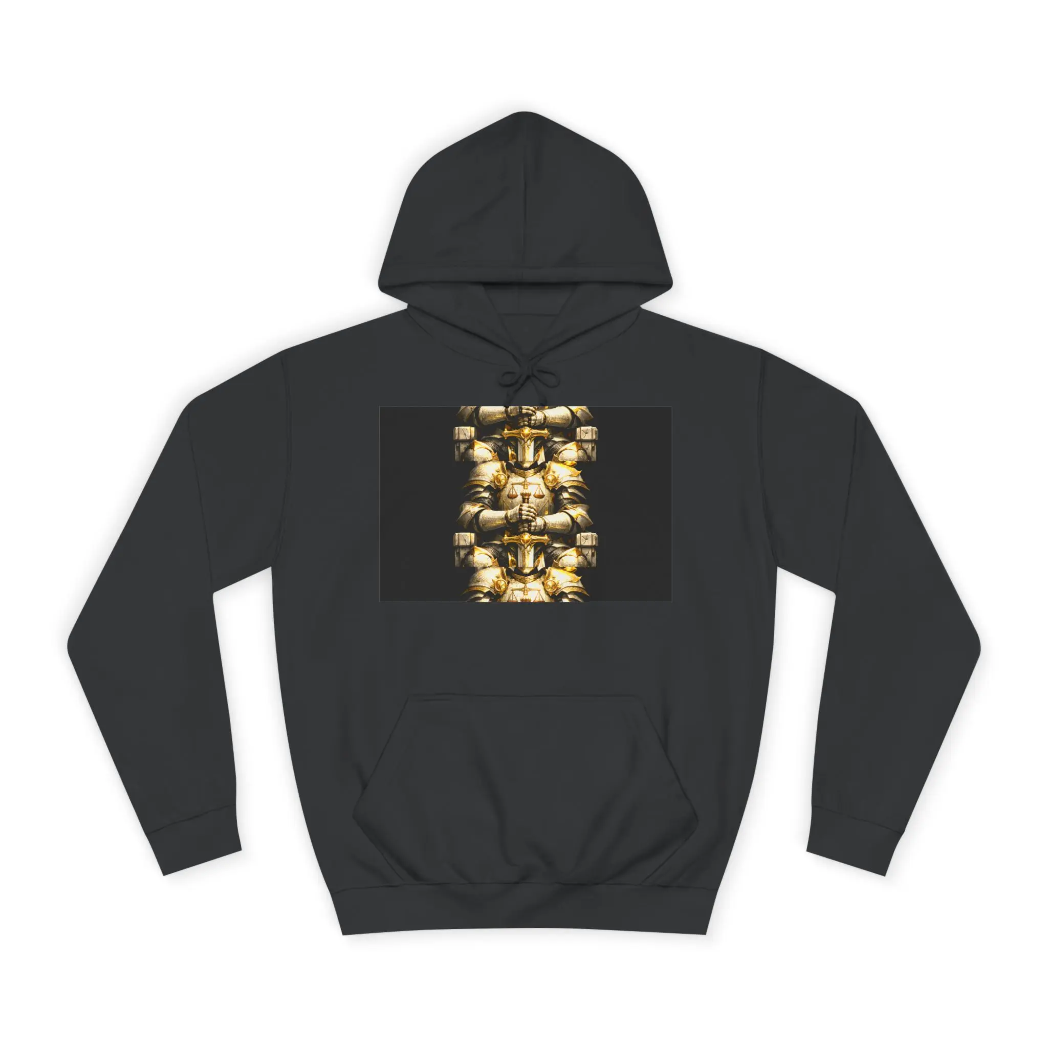 Dark Fantasy The Executioner Hoodie | Gothic Pullover | DnD Gift | Medieval Art | Front and Back Print | Light Front Dark Back