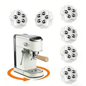 Broom Sweeps Floor 360° Rotating 5-Ball Bearing Pulley Silent Movement Wear-Resistant Enhanced Load-Bearing Capacity Multi-Directional Furniture Glider System