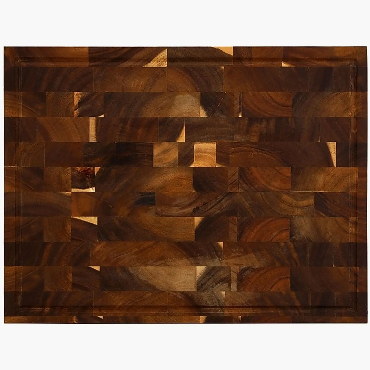MegaChef 17" x 13" Acacia Wood Butcher Block