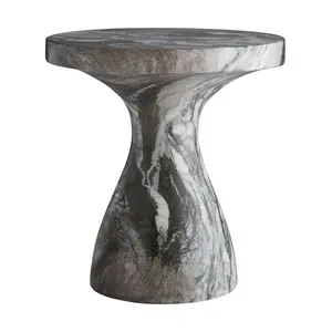 Serafina Accent Table Verde Faux Marble