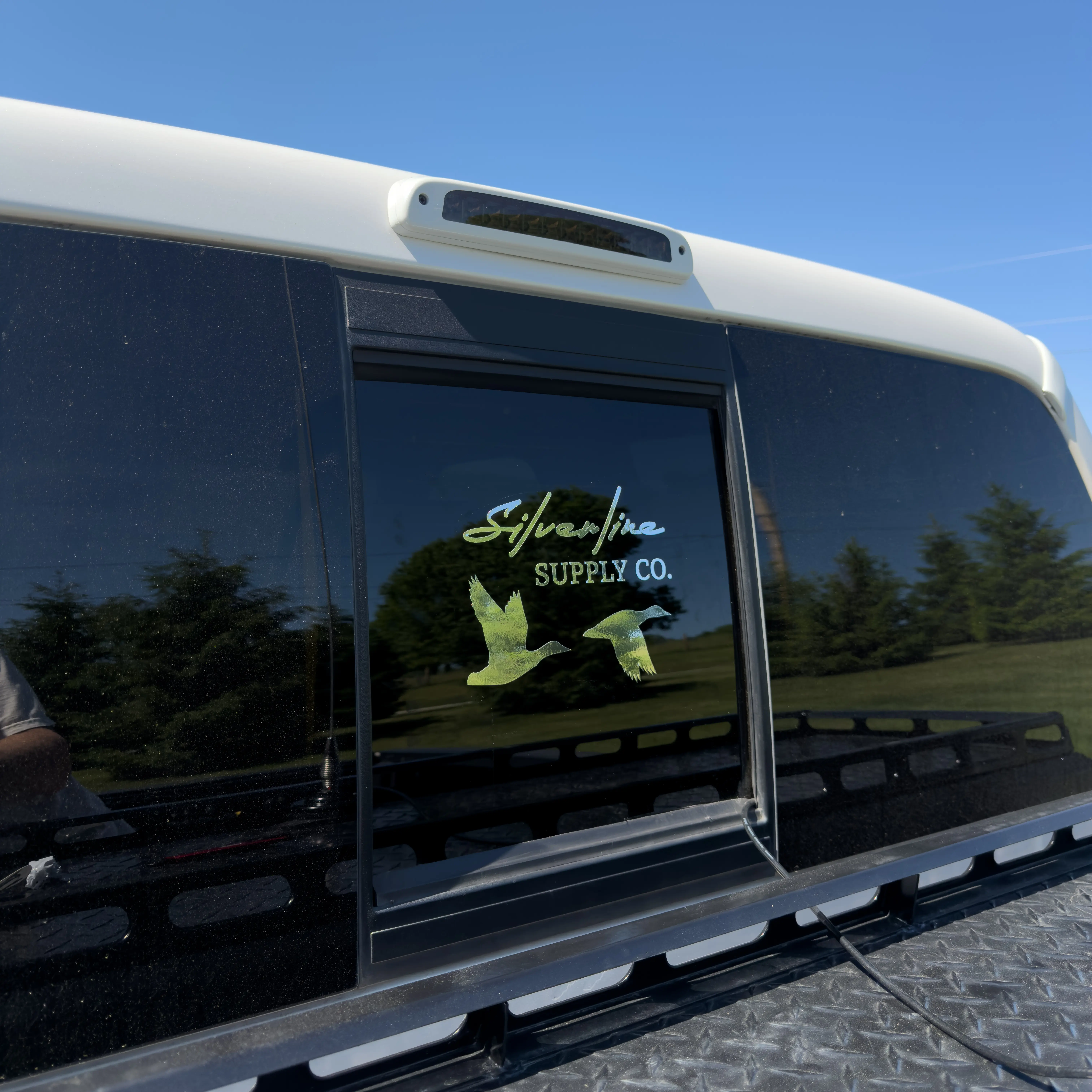 Silverline Double Duck Decal- High Quality Vinyl