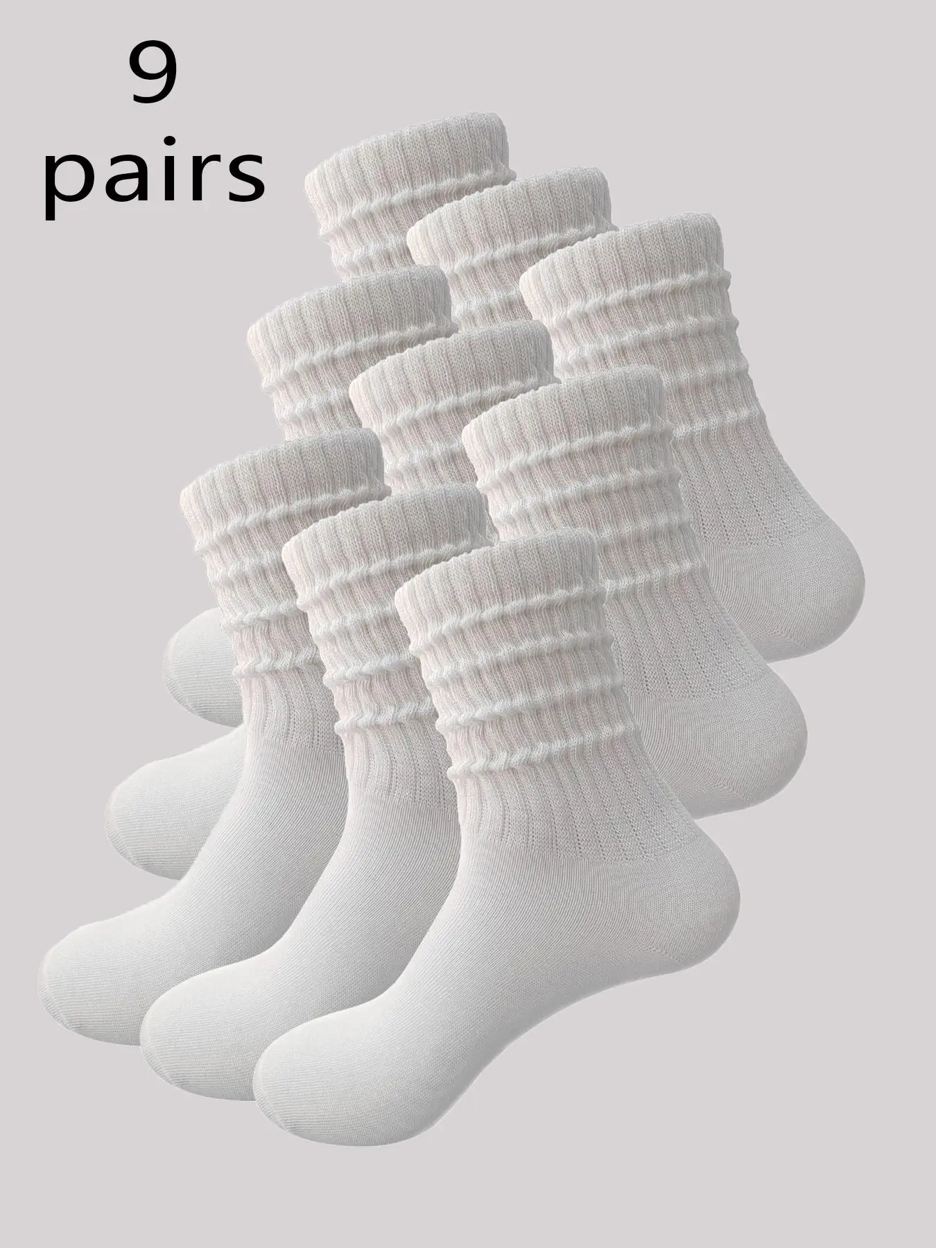 Women's Casual Plain Ankle Socks, Comfortable Fitted Design, Trendy and Versatile, Ideal for Daily Wear, All Seasons, Casual Comfy Socks