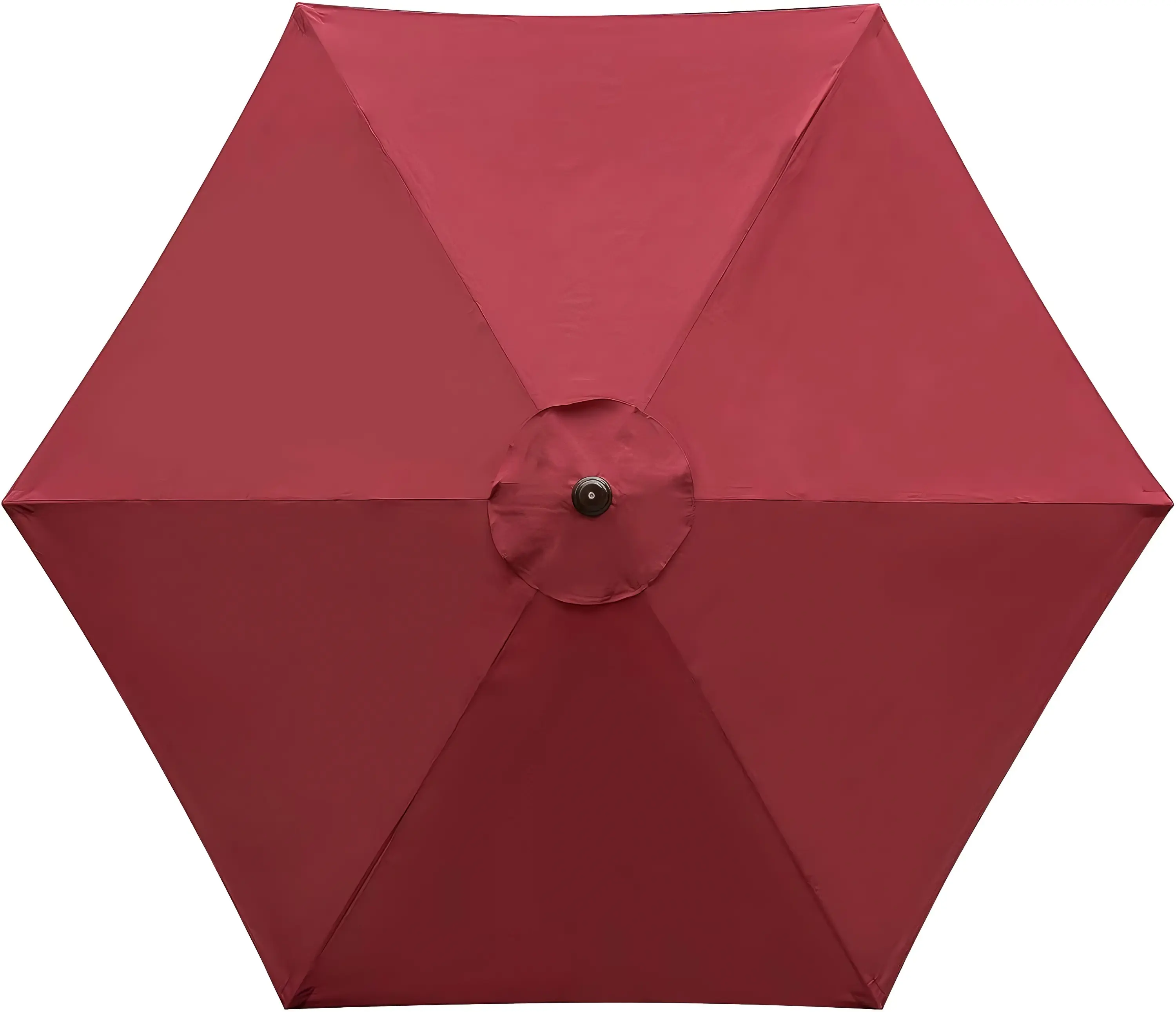 9-ft Patio Umbrella Replacement Canopy for 6-Rib Market & Outdoor Table Parasols, Universal Thick Strong Top Cover (Canopy Only)