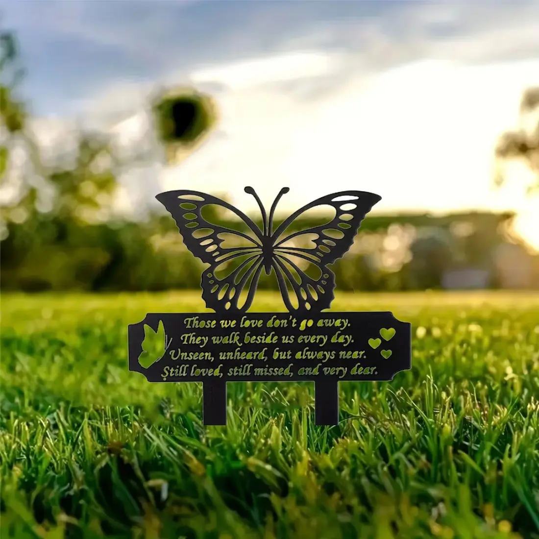 Beautiful Butterfly Garden Stakes Elegance Tomb Decor Home Garden Art Patio Garden Stakes Beautiful Butterfly Elegant Tomb Decor Decorative