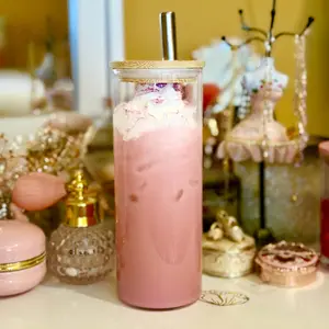 Pretti Original Pink Latte – Creamy Vanilla Coffee Mix with Arabica Coffee & Beetroot | Naturally Pink, Low Calorie, Vegan, 50mg Caffeine, 20 Servings