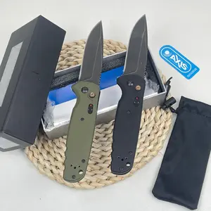 D2 Steel Folding Knife, G10 Grip, Sharp & Durable, Ideal for Camping, Hiking, and Fishing Trips