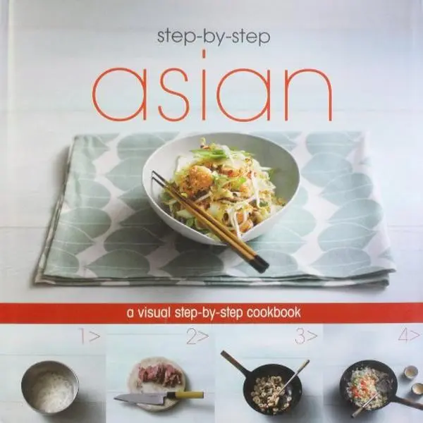 USED-Asian: A Visual Step-by-step Cookbook by Parragon (Hardcover)