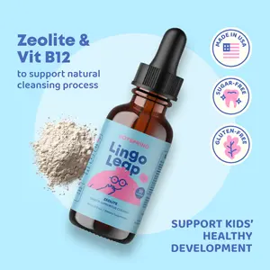 JoySpring LingoLeap for Kids - Zeolite Drops with B Vitamins - Support Speech Learning Supplement