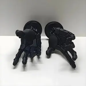 One Unique Sci-Fi Cyberpunk Mechanical Arm Statue , Ultra-Futuristic Design , Game Controller Holder , Headset Stand , Desktop Decorative Ornament , Perfect Gift for Gamers and Men , Suitable for Valentine's Day , Father's Day , Christmas , Anniversary