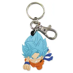 Dragon Ball Super - SD SSGSS Son Goku 01 PVC Keychain