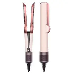 Bladeless Hair Dryer Brush & Hot Air Straightener in One High-Speed Ionic Ceramic Styler for Quick Drying Frizz Control & Smooth Hair at Home