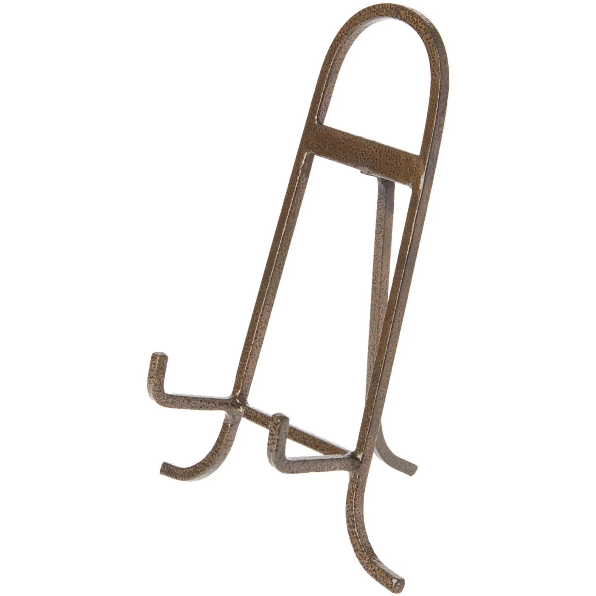 Bard's Small Antique Gold-toned Wrought Iron Easel