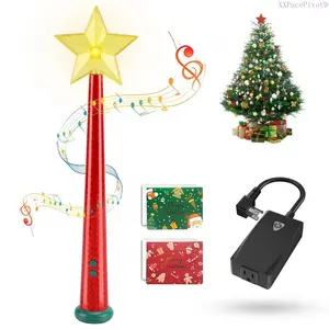 Magical Christmas Wand Remote Control Outlet |     Christmas Tree Remote Control |     Christmas Tree Decorations |     Christmas Tree Ornaments |     No Batteries Included |     Smart Outlet with 100 Ft Range - RedXXPacePivot9