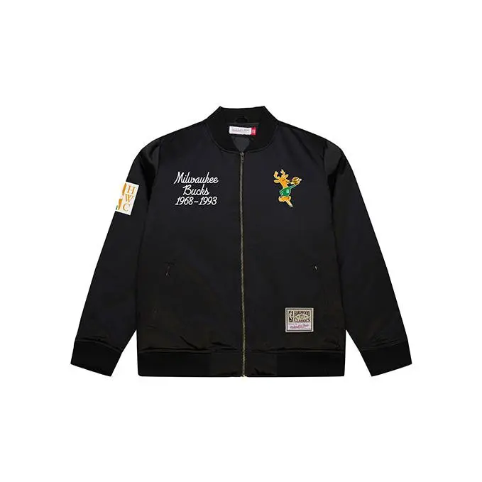 Mitchell & Ness HWC '68 In Season Milwaukee Bucks Bomber Jacket