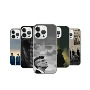Peaky Blinders Shelby Gang Phone Case, TPU Gel Cover For iPhone