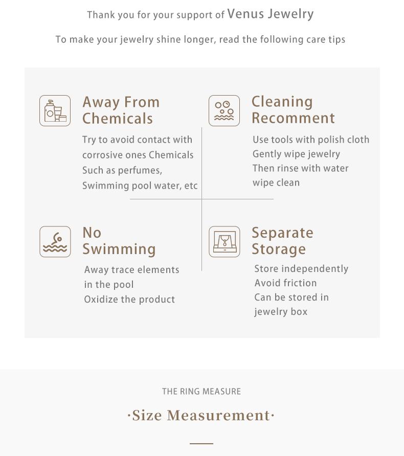 [Venus Jewelry] Synthetic Moissanite S925 Classic Six Prongs Ring Solitare Diamond Ring 2cct