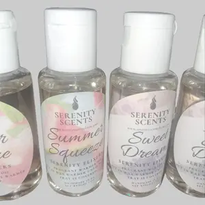 Serenity Elixers. Highly Fragrant Warmer Oil for Wax Warmer. Net Weight 1oz.