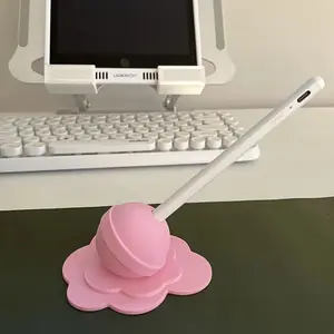 Melted Lollipop Apple Pencil Stand, Creative Gift Idea, Touch Pen Holder, Desktop Organizer, Stylish Desk Accessory, Office Desk Accessories