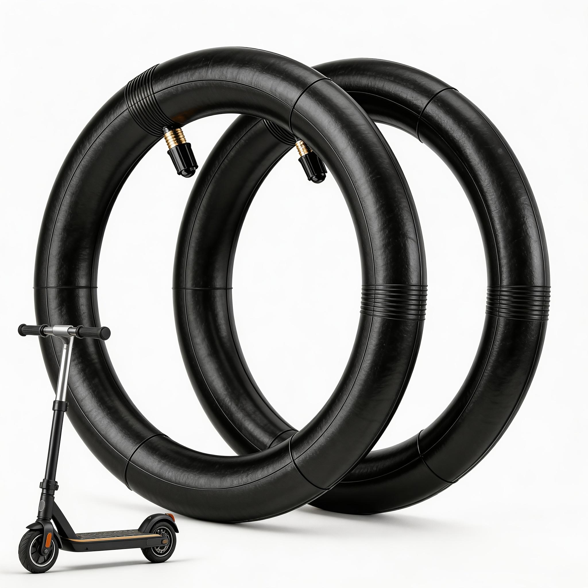 2-pack 10x2.5 60/70-6.5 thickened inner tubes| Suitable for Ninebot G30 Max/G30/G30D/G30LP electric scooter replacement parts