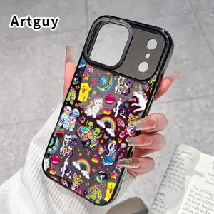 Whimsical Fantasy Menagerie Printed Phone Case for iPhone 17 Pro Max 16 15 Plus Air 14 13 12 11 Durable and Stylish Airbag Shockproof Protective Smartphone Cover