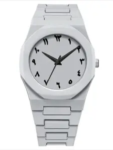 Fashion High Quality Plastic Strap Simple Style Casual Quartz Watch Men