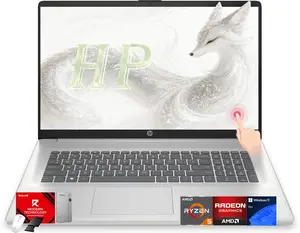 HP 17.3" Touchscreen Laptop, Ryzen 5 7530U, 8GB RAM, 256GB SSD, Win 11 Pro, Wi-Fi 6, Copilot AI, Accessories Included