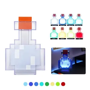 Potion Bottle Design 8 Color Changing for Bedroom,gameroom Portable Unique Fantasy World Elixir,Cute Christmas toy gifts for family&friend