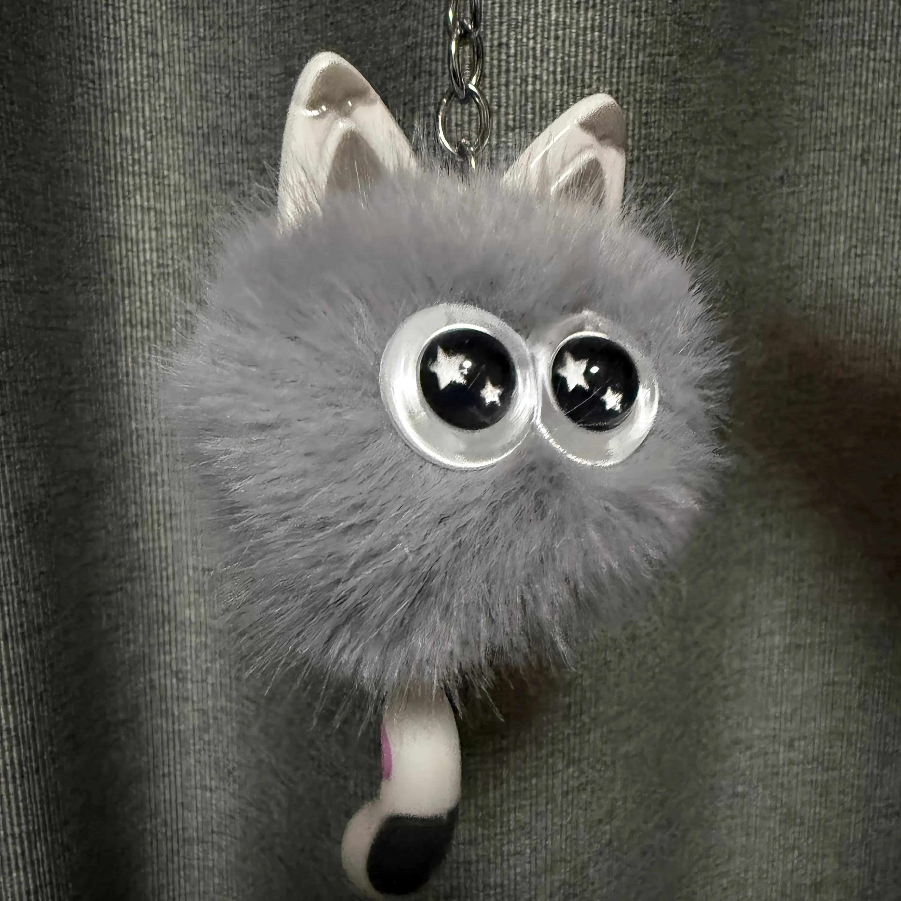 car key decorative charm 1/8pcs New Cute Niche Plush Keychain, Bag/Car Key Pendant Accessory, Backpack Charm, Couple's Keychain, Ins-Style Father's Day/Mother's Day Gift, Birthday Gift for Friends, Teacher Reward