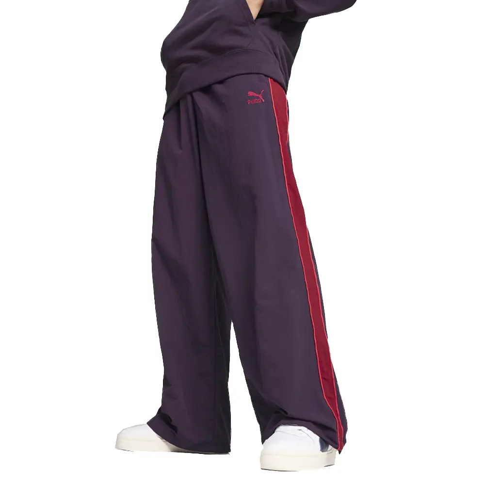 PUMA Mens T7 Play Paris Pants Casual - Purple