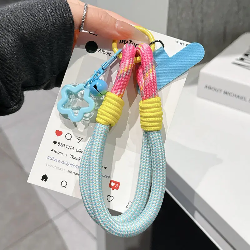 Pink and blue two-color spell + blue sky