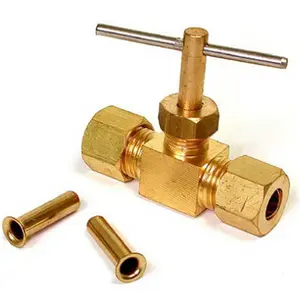 Dial Mfg 9406 0.25 x 0.25 in. Straight MPT In Line Water Shutoff Valve