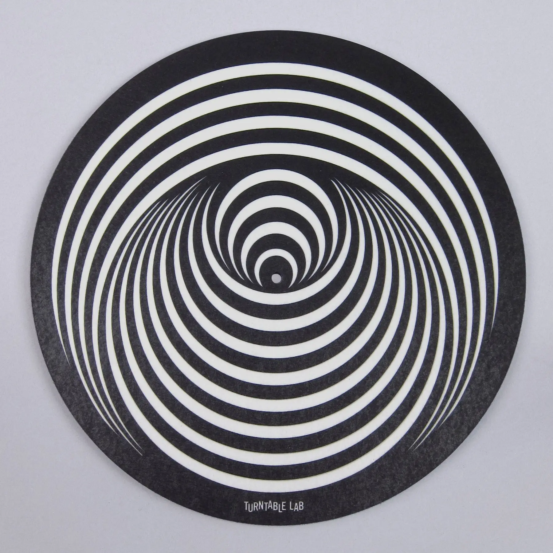 Turntable Lab: Ed Hertz Slipmat - Black / Single Turntable Lab: Ed Hertz Slipmat - Black / Single