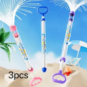 3pcs/6pcs Random Summer Water Gun Toys, Splash Beach Toys for Outdoor Swimming Pool and Beach Party Games, Pool Water Battle, Birthday Surprise Gift