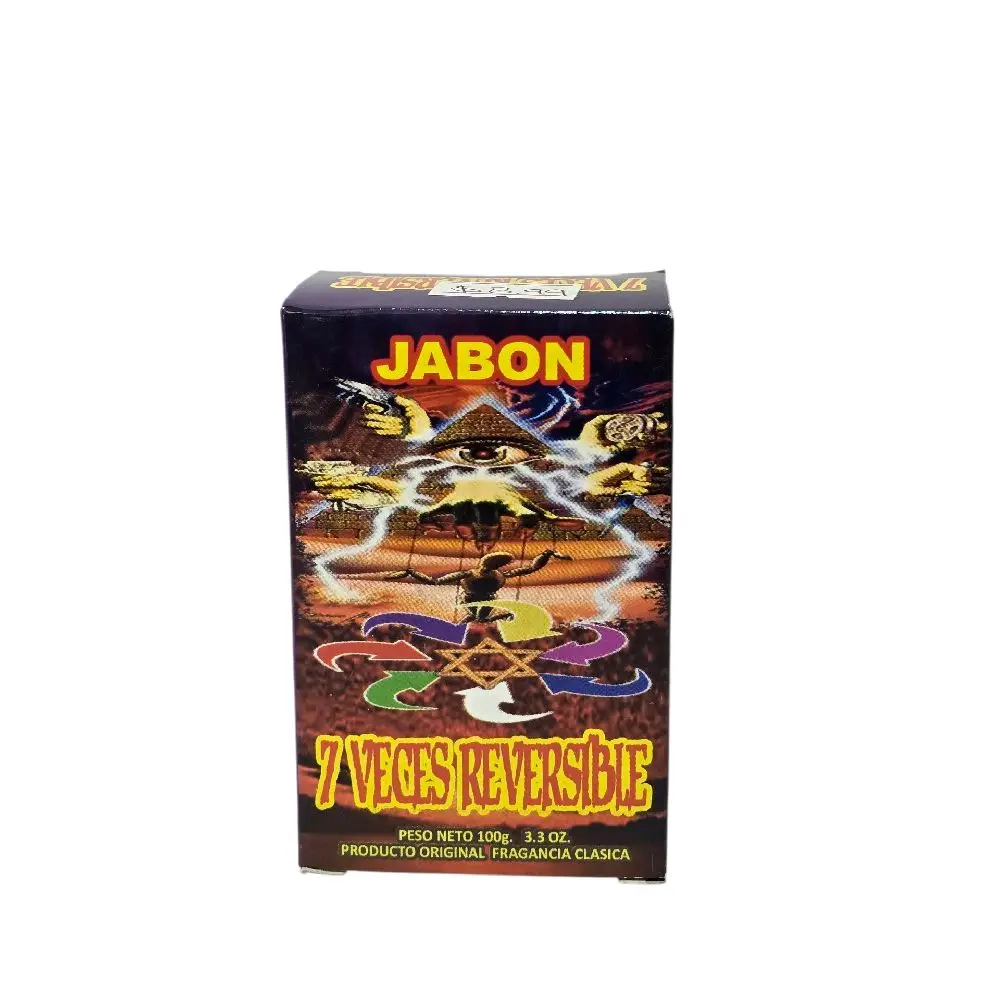 JABON 7 Times Reversible Soap - Send Back Evil with Powerful Spiritual Force - 100g Classic Fragrance Soap Body Care Cleansing