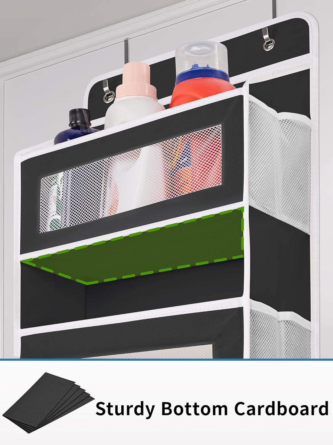 2026 New 20KG Heavy Duty Over-The-Door Hanging Organizer | 5-Tier Storage Box with Clear Mesh & Anti-Tip Design, Space-Saving for Bedroom, Bathroom, Kitchen. 2026 New 20KG Heavy Duty Over-The-Door Hanging Organizer | 5-Tier Storage Box with Clear Mesh & Anti-Tip Design, Space-Saving for Bedroom, Bathroom, Kitchen.