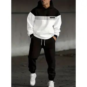 Business Fashion Leisure Set Simple Versatile Convenient Hoodie Set Clothes Menswear Long Sleeve Suits 25115 Gamis Wetsuit